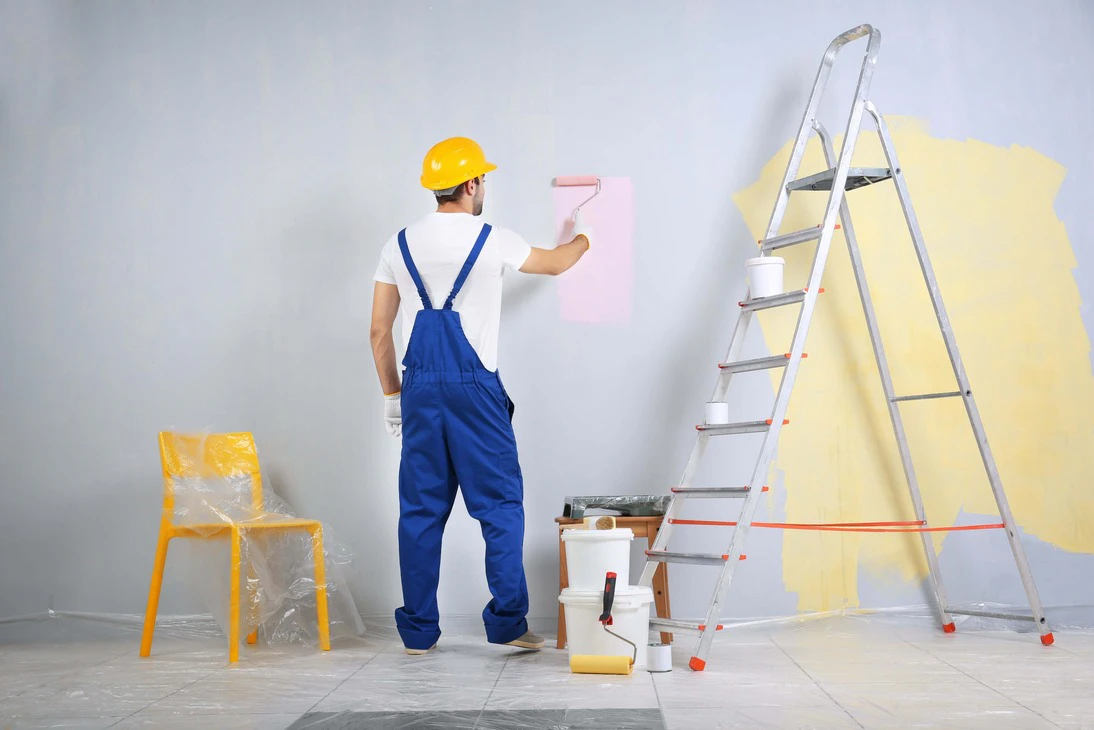 painting project completed deves construction